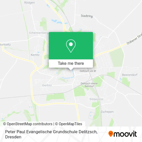 Peter Paul Evangelische Grundschule Delitzsch map