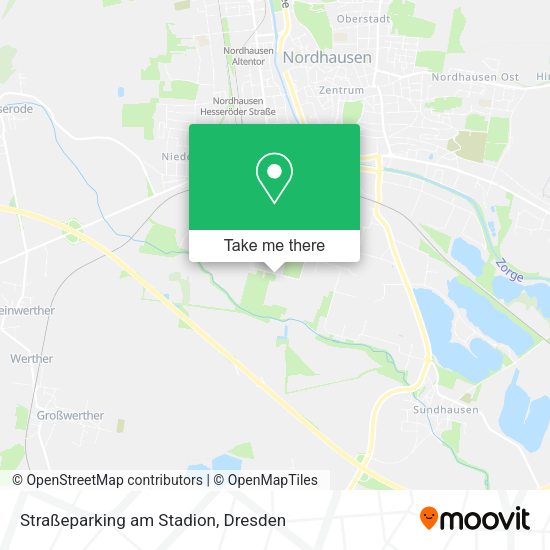 Карта Straßeparking am Stadion