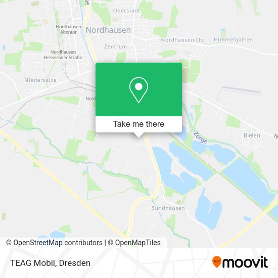 Карта TEAG Mobil