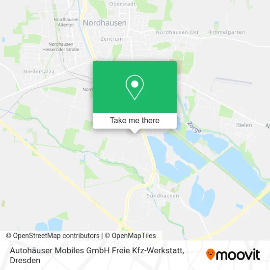 Карта Autohäuser Mobiles GmbH Freie Kfz-Werkstatt
