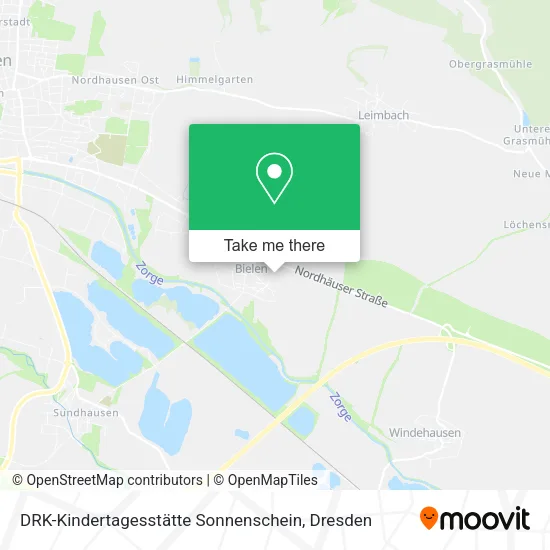 Карта DRK-Kindertagesstätte Sonnenschein