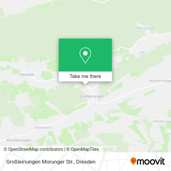 Карта Großleinungen Morunger Str.