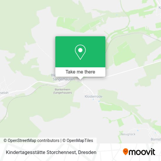 Карта Kindertagesstätte Storchennest