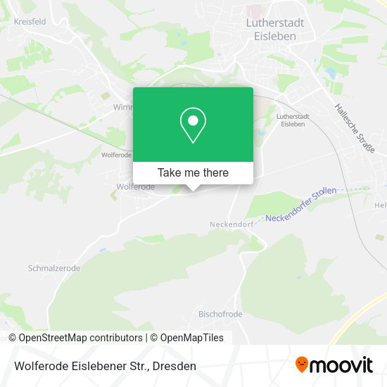 Карта Wolferode Eislebener Str.