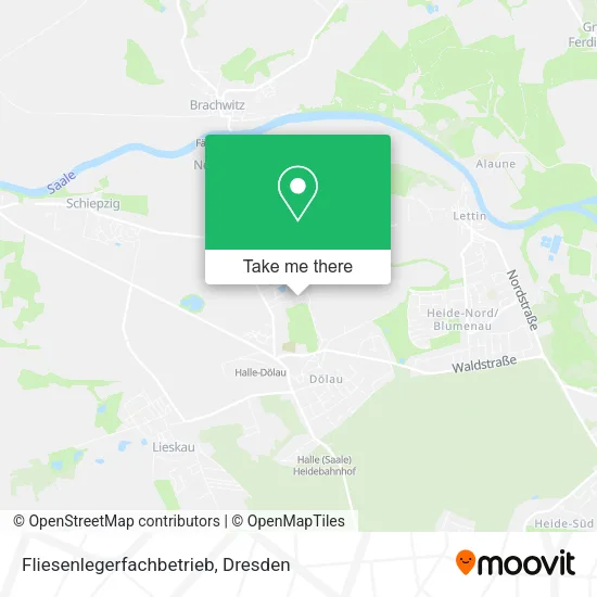 Карта Fliesenlegerfachbetrieb