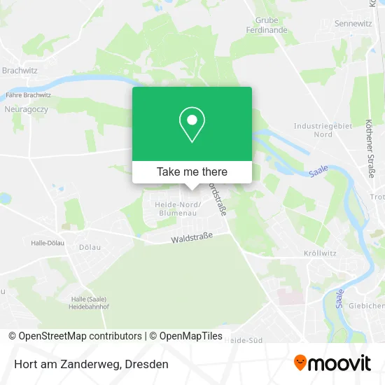 Карта Hort am Zanderweg