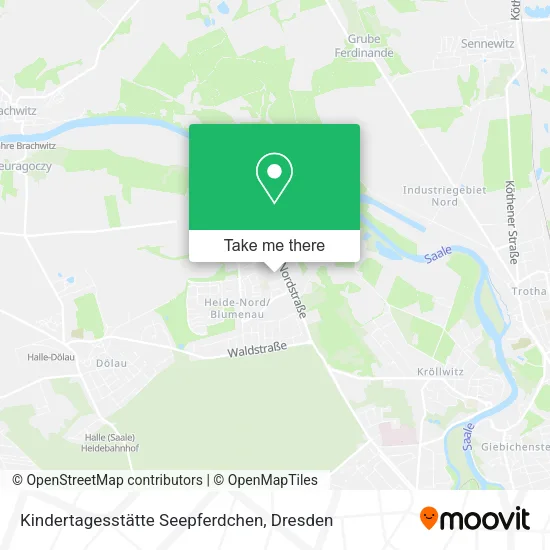 Карта Kindertagesstätte Seepferdchen