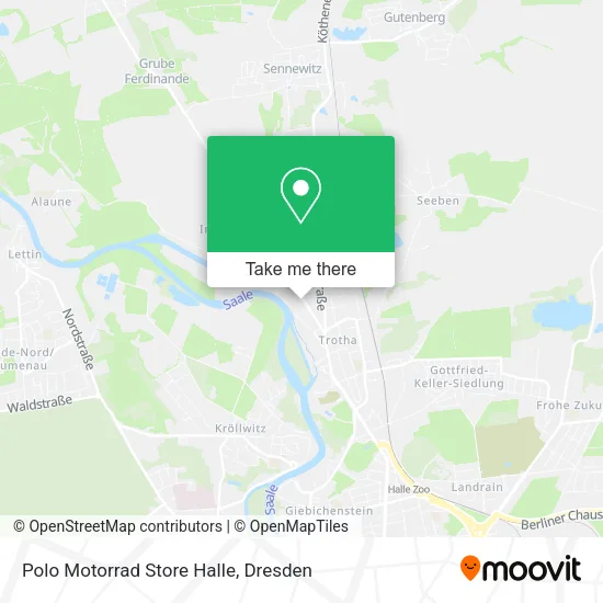 Карта Polo Motorrad Store Halle