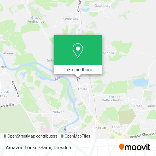 Карта Amazon Locker-Sami
