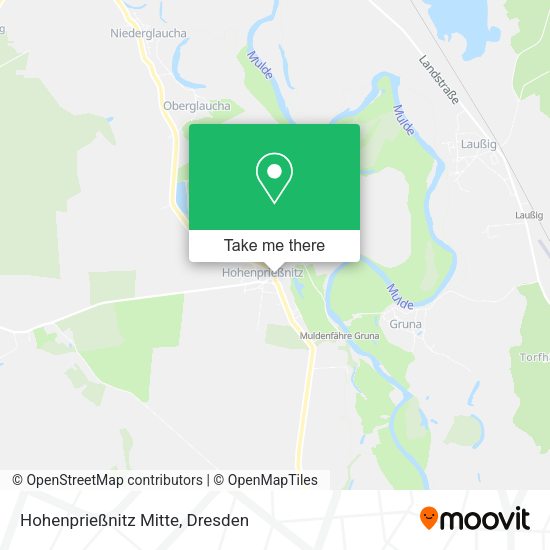 Карта Hohenprießnitz Mitte