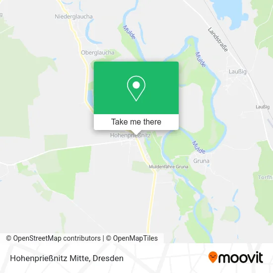Карта Hohenprießnitz Mitte