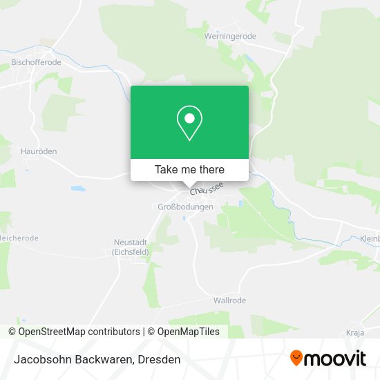 Карта Jacobsohn Backwaren