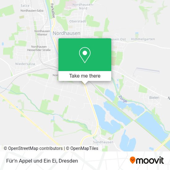 Карта Für'n Appel und Ein Ei