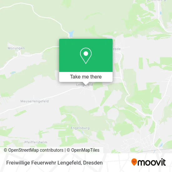 Карта Freiwillige Feuerwehr Lengefeld