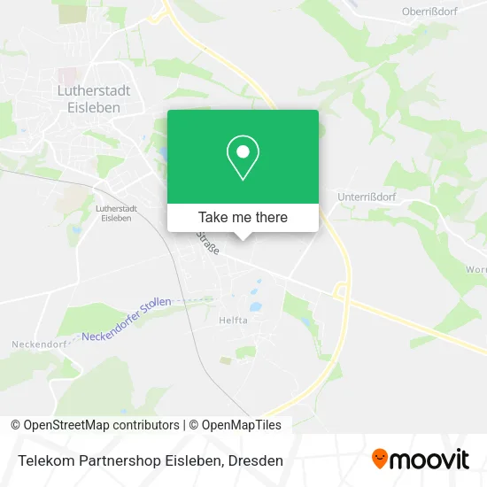 Карта Telekom Partnershop Eisleben