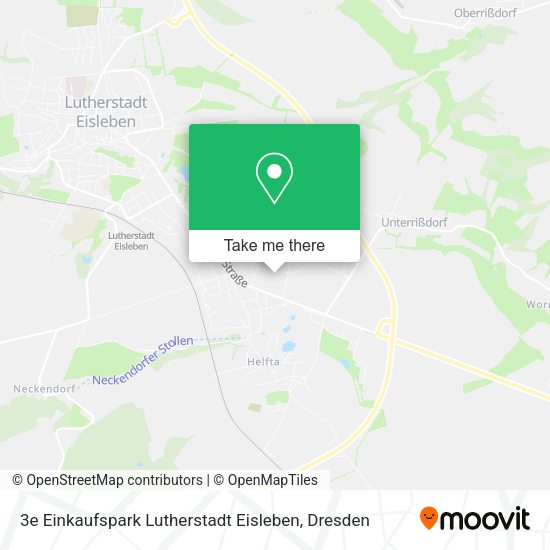 Карта 3e Einkaufspark Lutherstadt Eisleben