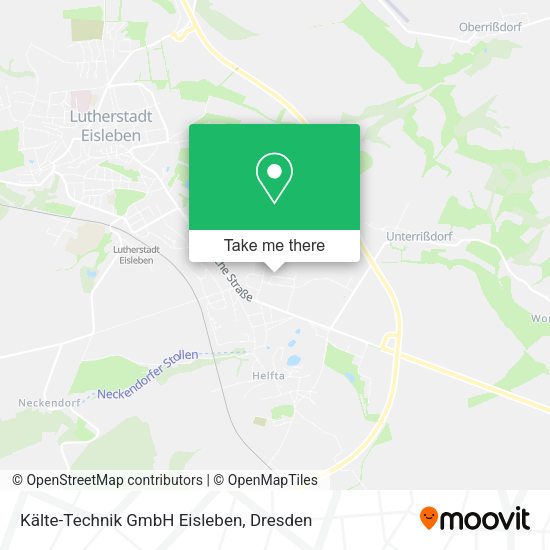 Карта Kälte-Technik GmbH Eisleben