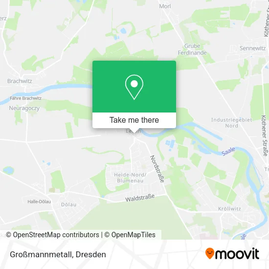 Карта Großmannmetall