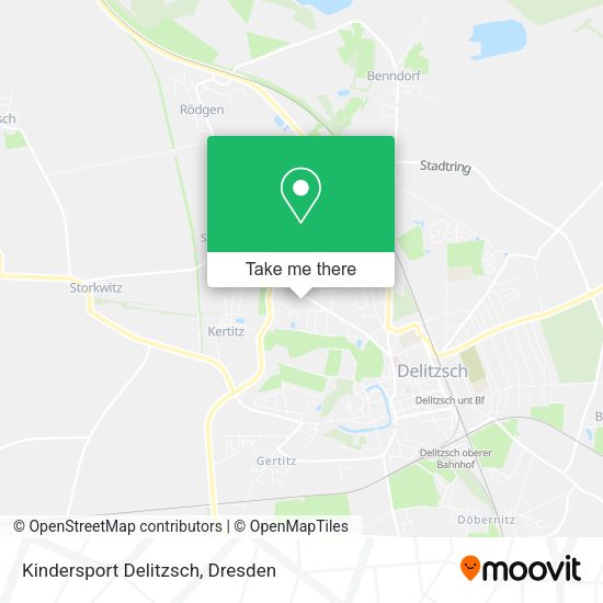 Карта Kindersport Delitzsch