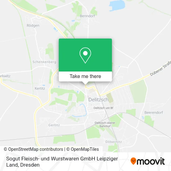 Карта Sogut Fleisch- und Wurstwaren GmbH Leipziger Land