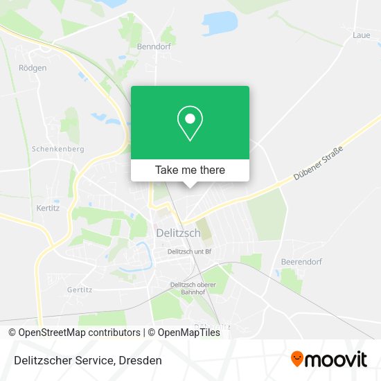 Карта Delitzscher Service