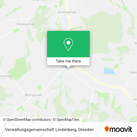 Карта Verwaltungsgemeinschaft Lindenberg