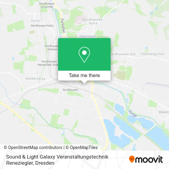 Карта Sound & Light Galaxy Veranstaltungstechnik Reneziegler