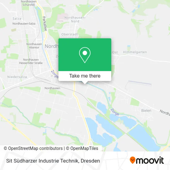 Карта Sit Südharzer Industrie Technik