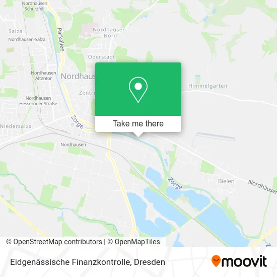 Карта Eidgenãssische Finanzkontrolle