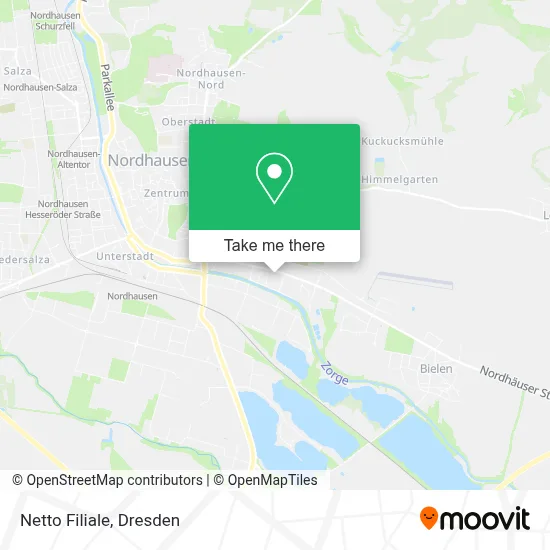 Netto Filiale map