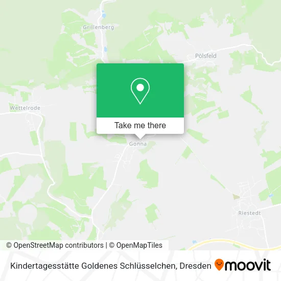 Карта Kindertagesstätte Goldenes Schlüsselchen