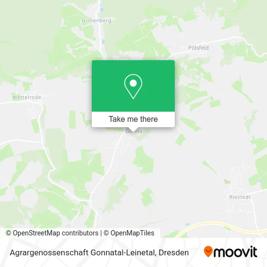 Карта Agrargenossenschaft Gonnatal-Leinetal