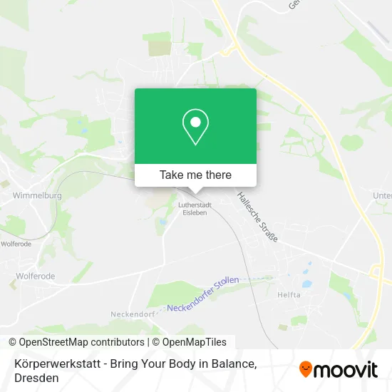 Карта Körperwerkstatt - Bring Your Body in Balance