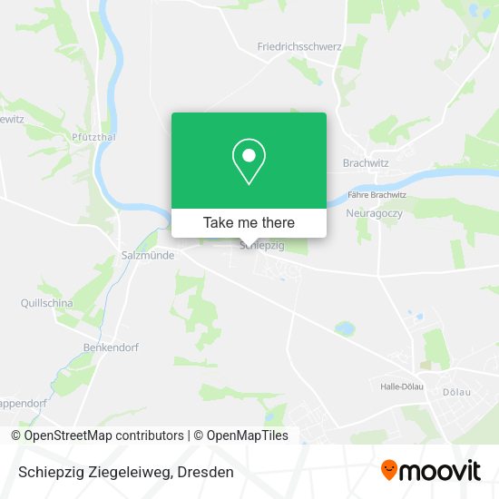 Карта Schiepzig Ziegeleiweg