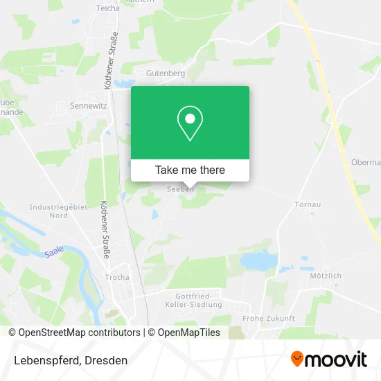 Карта Lebenspferd