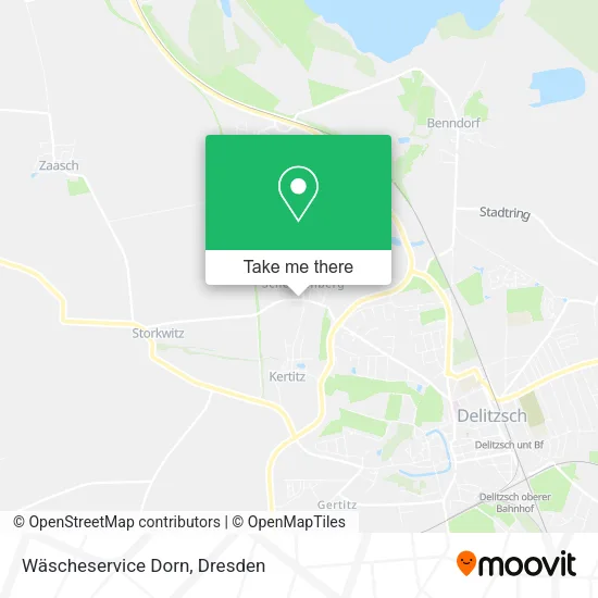 Карта Wäscheservice Dorn
