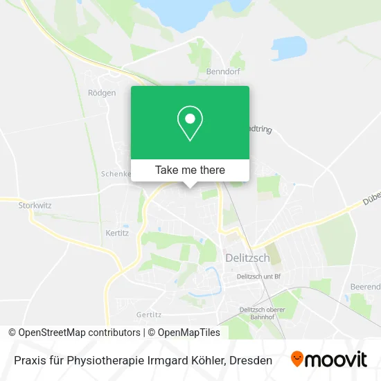 Карта Praxis für Physiotherapie Irmgard Köhler