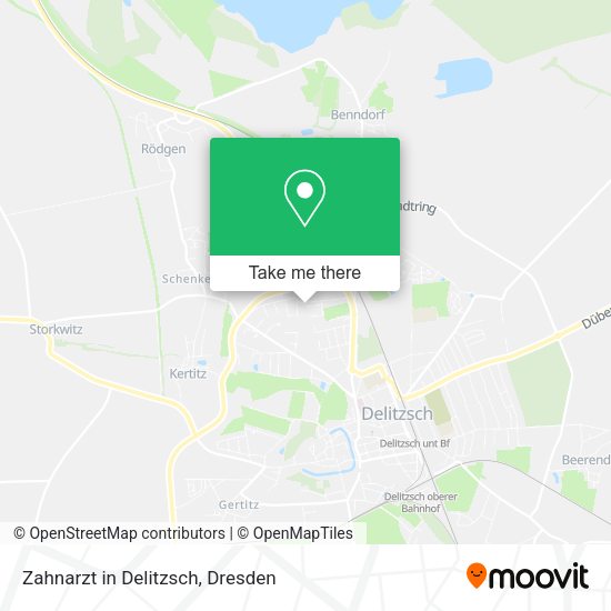 Карта Zahnarzt in Delitzsch