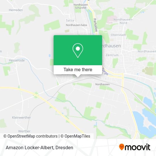 Карта Amazon Locker-Albert
