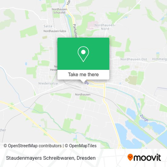 Карта Staudenmayers Schreibwaren