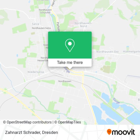 Карта Zahnarzt Schrader