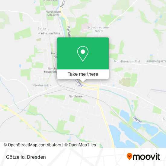 Карта Götze la