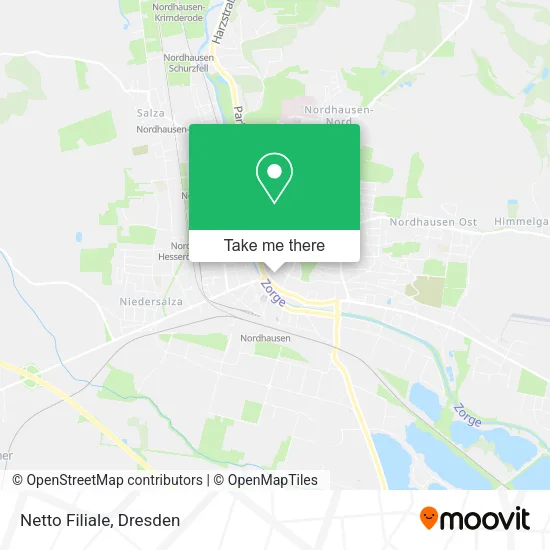 Netto Filiale map