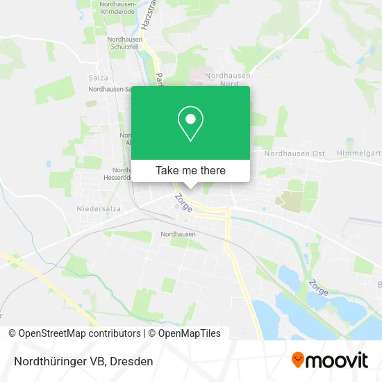 Nordthüringer VB map