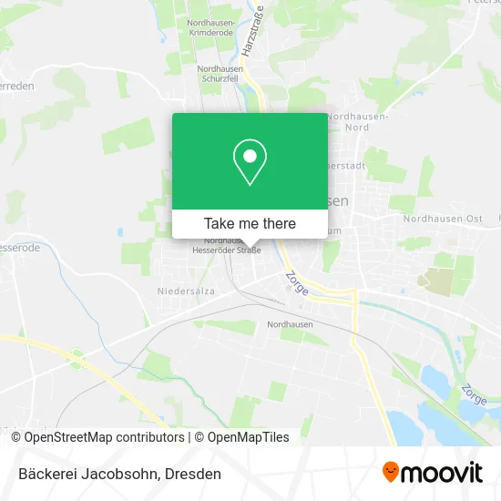Карта Bäckerei Jacobsohn
