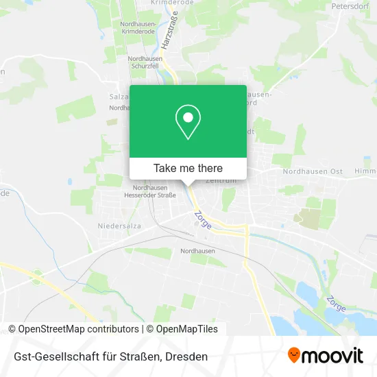 Карта Gst-Gesellschaft für Straßen
