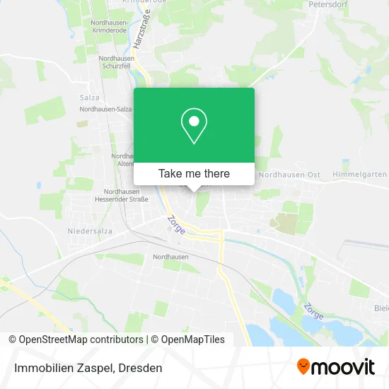Карта Immobilien Zaspel