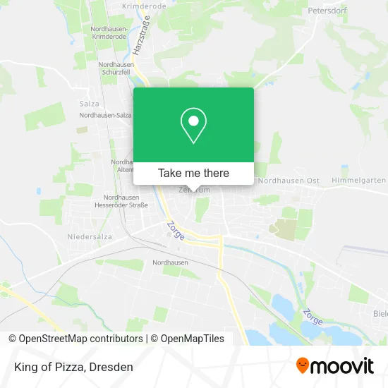 Карта King of Pizza