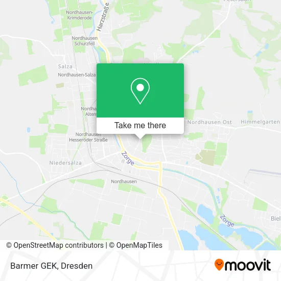 Карта Barmer GEK