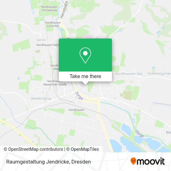 Карта Raumgestaltung Jendricke